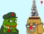 crying cultural_revolution culture janitor maoism pepe red_guard revisionism revolution site:leftypol site:bunkerchan smug struggle_session uniform wojak // 774x598 // 246KB