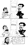 comic glasses joseph_stalin leon_trotsky marxism_leninism slavoj_zizek soviet_union tankie trotskyism // 1200x1900 // 546KB