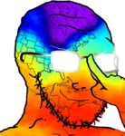 cult eceleb glasses infrared smug soyjak wojak // 620x675 // 409KB