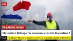 emmanuel_macron france french_revolution maximilien_robespierre protest revolution yellow_jackets yellow_vests // 960x540 // 82KB