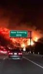 2018 car chaos crisis fire highway road vehicle // 415x698 // 318KB