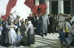 albania art enver_hoxha flag hoxhaism meta:painting salute // 1254x814 // 1.3MB