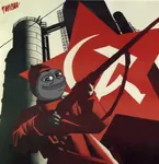 gun hammer_and_sickle pepe red_army red_star rifle smug soldier soviet_union star uniform weapon // 709x734 // 90KB