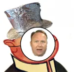 alex_jones bourgeoisie capitalism conspiracy hat infowars mask porky tinfoil_hat // 576x566 // 331KB