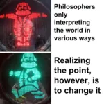 change interpretation karl_marx marxism philosophy traffic_signal world // 768x768 // 695KB