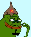 budyenovka glasses hammer_and_sickle leon_trotsky pepe red_star smug star trotskyism // 528x624 // 15KB