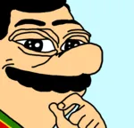 game joseph_stalin mario meta:absurdres meta:highres pepe smug soviet_union video_game // 4500x4334 // 126KB