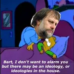 1:1_aspect_ratio bed cartoon ideology pure_ideology simpsons slavoj_zizek // 600x600 // 47KB