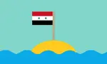 beach flag island sea syria syrian_civil_war tropical // 773x464 // 24KB