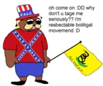 burger confederate_flag confederate_states gadsden_flag libertarianism snake spurdo spurdo_burger united_states // 996x832 // 90KB