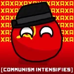 1:1_aspect_ratio countryballs hat intensifies laugh reaction_image soviet_union // 640x640 // 87KB