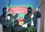 guerrilla gun ireland irish_republican_army mask meta:lowres meta:photo raised_fist weapon // 490x342 // 33KB