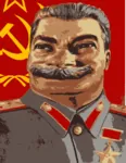 distortion hammer_and_sickle joseph_stalin smile soviet_union // 474x611 // 24KB