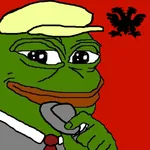 1:1_aspect_ratio albania bunker enver_hoxha hoxhaism meta:lowres pepe smug // 499x499 // 165KB