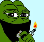 anarchism fire lighter mask meta:highres molotov_cocktail pepe smug // 2388x2300 // 354KB