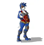 anthro buff canine eye_patch furry kgb martial_arts red_star star wrestling // 1241x1280 // 117KB