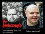 fascism germany irony meta:lowres nazi nazi_germany propaganda site:pol skinhead stormfront subhuman tattoo untermensch // 500x384 // 253KB