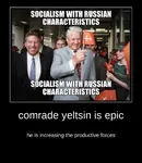 boris_yeltsin demotivator dengism flag mcdonalds productive_forces revisionism russia russian_federation socialism_with_chinese_characteristics soviet_union // 1108x1280 // 203KB