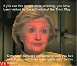 2016 clinton cut_it_out election hillary_clinton meta:lowres thread united_states witch you_have_been_visited // 475x411 // 259KB