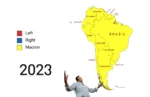 2023 argentina bolivia brazil chile colombia ecuador emmanuel_macron french_guiana guyana jeb_bush latin_america left malvinas paraguay peru right suriname uruguay // 4332x2802 // 1.6MB