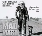 capitalism dog highway karl_marx mad_max marxism meta:lowres post_apocalypse road // 400x343 // 53KB