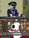 book cartoon dog family_guy hat reading soviet_union theory vladimir_lenin // 498x647 // 70KB