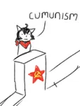 character:alunya cum doodle hammer_and_sickle podium red_star speech // 804x1057 // 149KB