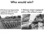 china korea korean_war sniper united_states united_states_army war who_would_win zhang_taofang // 800x640 // 83KB