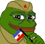 flag guerrilla meta:lowres partisan pepe red_star smug star uniform yugoslavia // 223x215 // 41KB