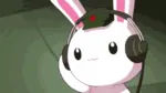 anime anthro chibi china donghua furry headphones laugh maoism meta:animated meta:gif rabbit reaction_image red_star year_hare_affair // 640x360 // 1.3MB