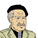 1:1_aspect_ratio beret communalism crying murray_bookchin reaction_image tears // 960x960 // 91KB