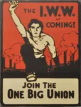 iww poster proletariat propaganda syndicalism union worker // 1513x1995 // 1.0MB