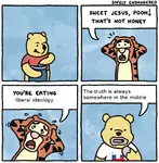 centrism comic hillary_clinton liberalism tiger tigger winnie_the_pooh // 680x693 // 546KB