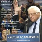 2016 avian bernie_sanders bird bourgeoisie capitalism election glasses meta:lowres social_democracy sparrow united_states war wisdom // 469x459 // 68KB