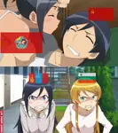 bulgaria flag memes mongolia ore_no_imouto_ga_konna_ni_kawaii_wake_ga_nai soviet_union tannu_tuva // 1138x1280 // 174KB