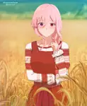 anime ethnic_clothing female pink_hair soviet_union // 2542x3088 // 2.2MB