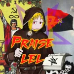 anime flag hammer_and_sickle kek lel magic praise_kek skull wizard // 410x410 // 358KB