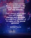 class cyberpunk michael_parenti myth quote symbol // 800x1000 // 92KB