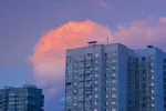 building cloud commieblock meta:photo sunset // 2560x1707 // 724KB