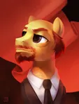 anthro flag my_little_pony pony red_flag soviet_union vladimir_lenin // 1500x2000 // 1.1MB