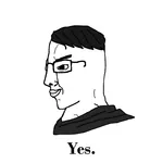 1:1_aspect_ratio chad chudjak fascism glasses meta:highres nazi site:pol wojak yes_chad // 2896x2896 // 301KB