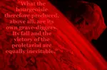 bourgeoisie earth gravedigger hammer_and_sickle karl_marx quote // 3000x1986 // 670KB