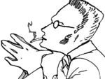 anarchism egoism glasses max_stirner smoking // 900x676 // 78KB