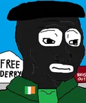 beret derry guerrilla ireland irish_republican_army mask uniform wojak // 633x758 // 34KB