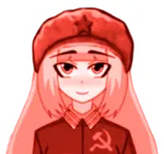 character:grace hammer_and_sickle hat monarchism red_star star // 1361x1280 // 1.0MB