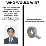 duct_tape japan shinzo_abe war_crime world_war_ii // 705x705 // 43KB