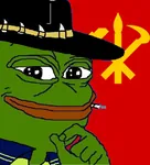 anglo aussiejuche australia hat juche korea korea_dpr pepe smug // 530x585 // 95KB