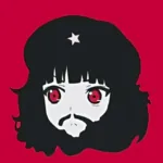 anime beret black_hair che_guevara cuba latin_america red_eyes star // 662x662 // 213KB