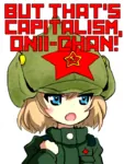 anime capitalism girls_und_panzer hammer_and_sickle katyusha red_star star uniform // 540x720 // 286KB