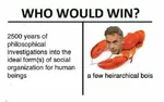 crustacean hierarchy investigation jordan_peterson lobster organization philosophy society who_would_win // 1439x906 // 591KB